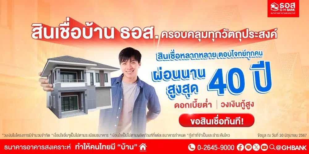 สินเชื่อบ้าน