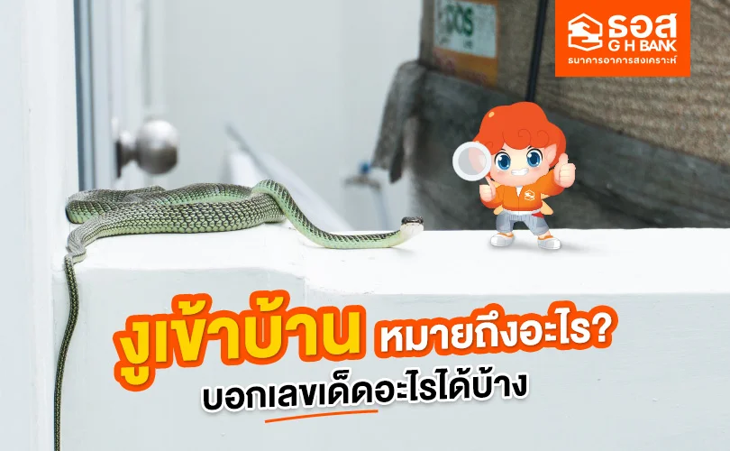 งูเข้าบ้าน หมายถึงอะไร